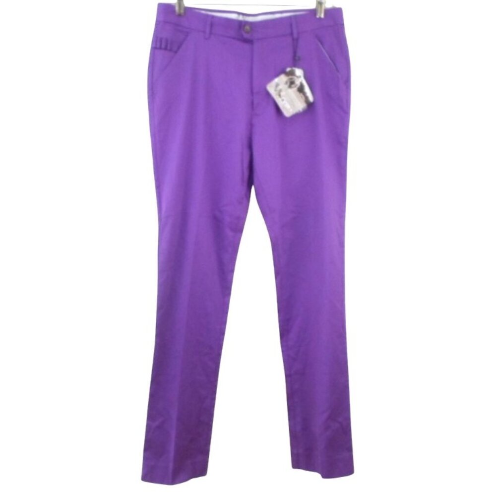Royal and Awesome Purple Golf Pants 34x33 Standard Fit Tapered Leg